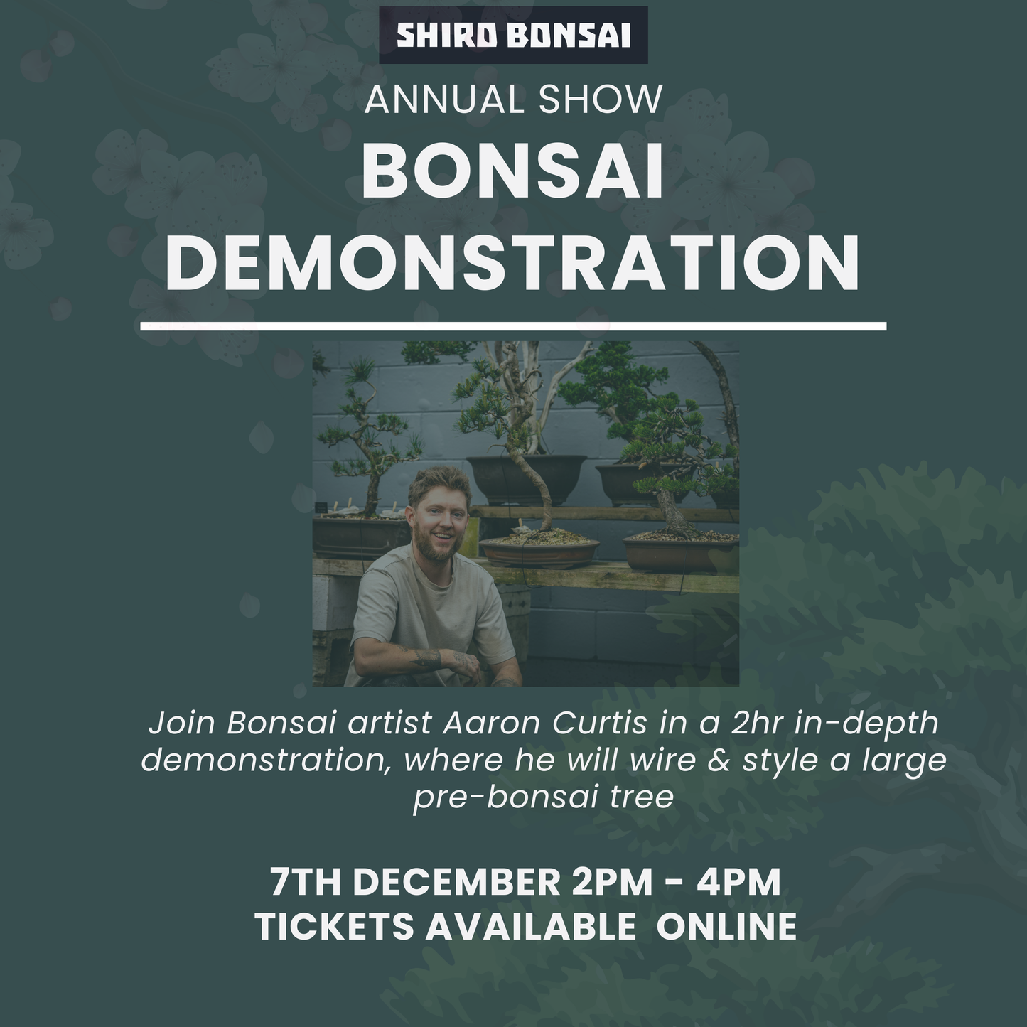 Bonsai Styling Demonstration - 7th December