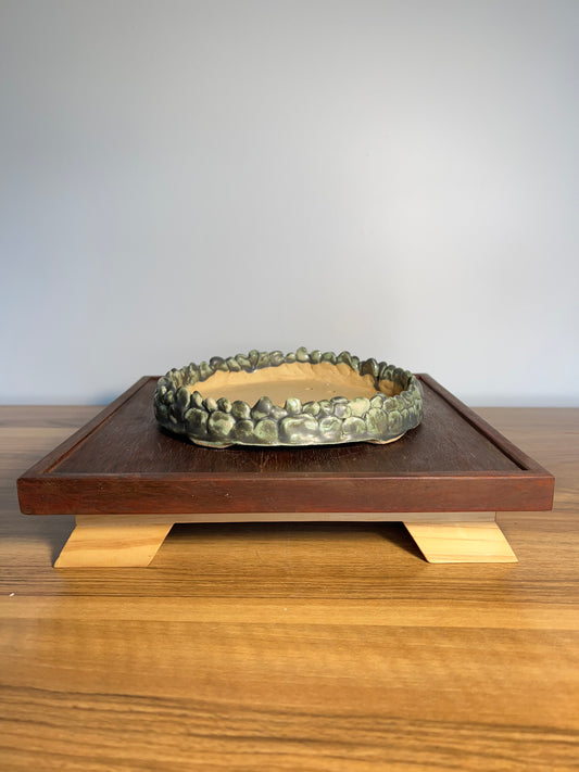 NZ Made Bonsai Pot - stone
